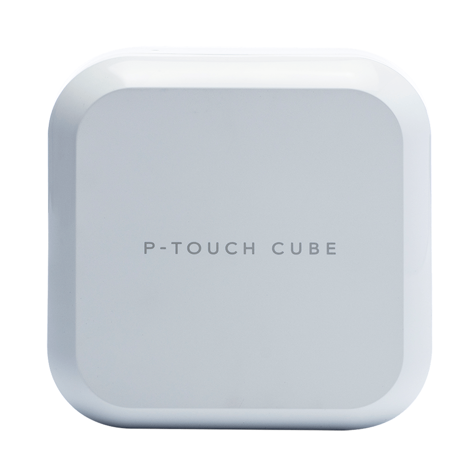 P-touch CUBE Plus PT-P710BTH įkraunamas etikečių spausdintuvas su Bluetooth jungtimi